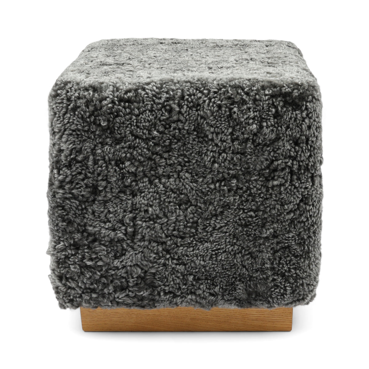 Benjamin Cube Oak Base / Graphite
