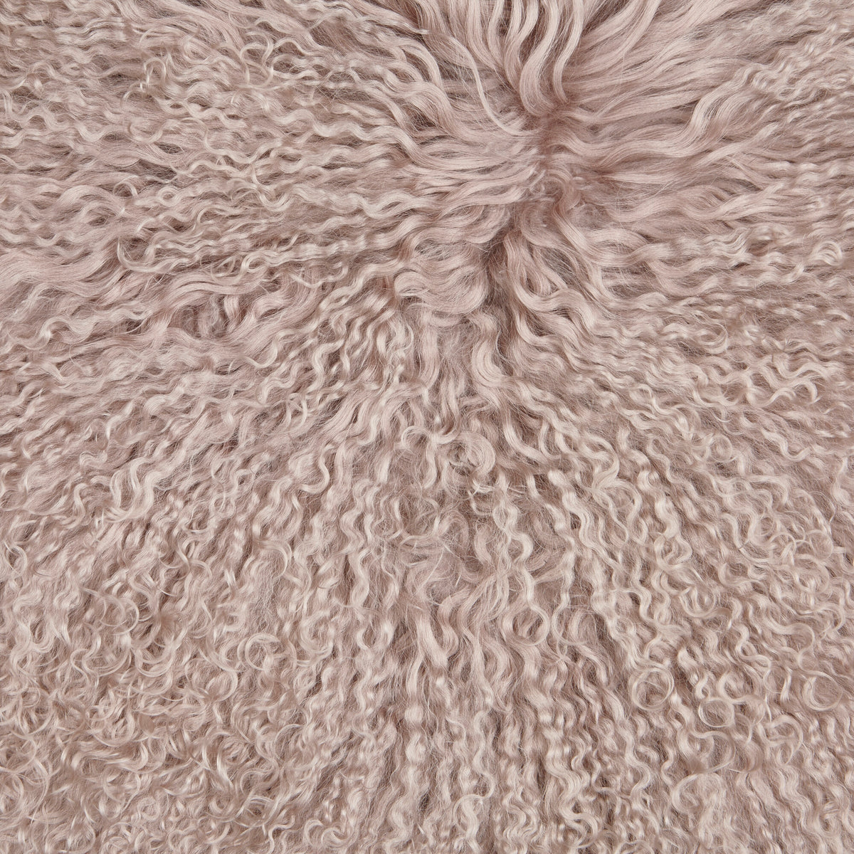 Double Mongolian Sheepskin | 59 x 22 in Dove
