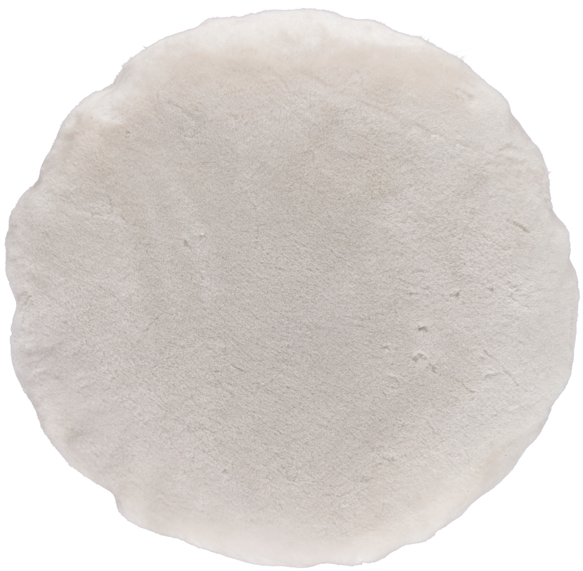 Nordic Velvet Cushion | D18 in | D24 in Pearl / D24 in