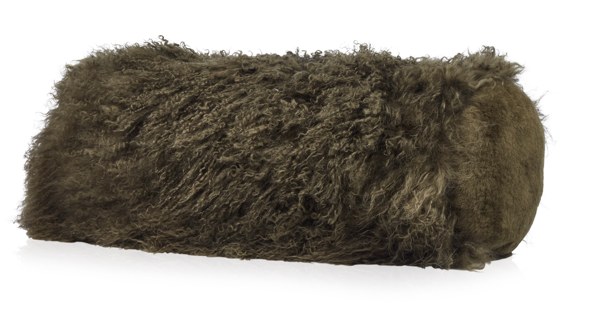 Curly Bolster Cushion | D8x20 in