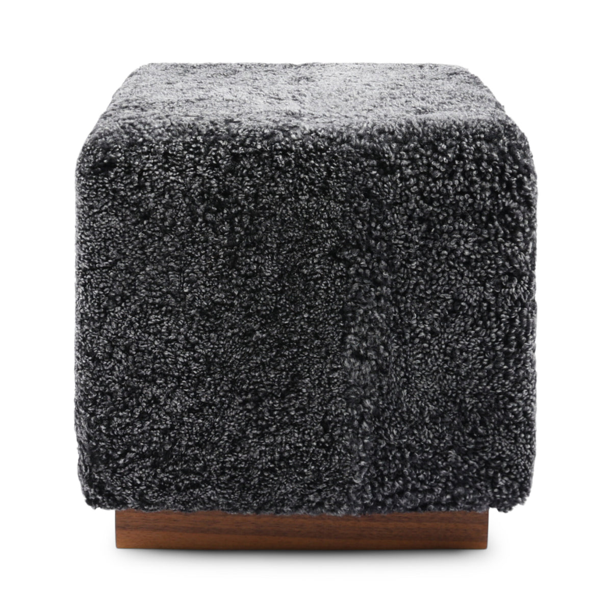 Benjamin Cube Walnut Base / Anthracite