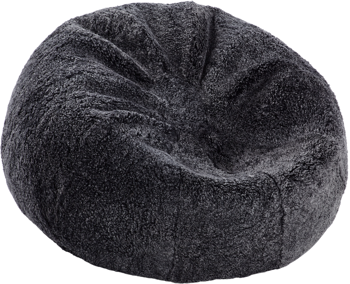 Round Sheepskin Bean Bag | Short Wool | Medium | Large
