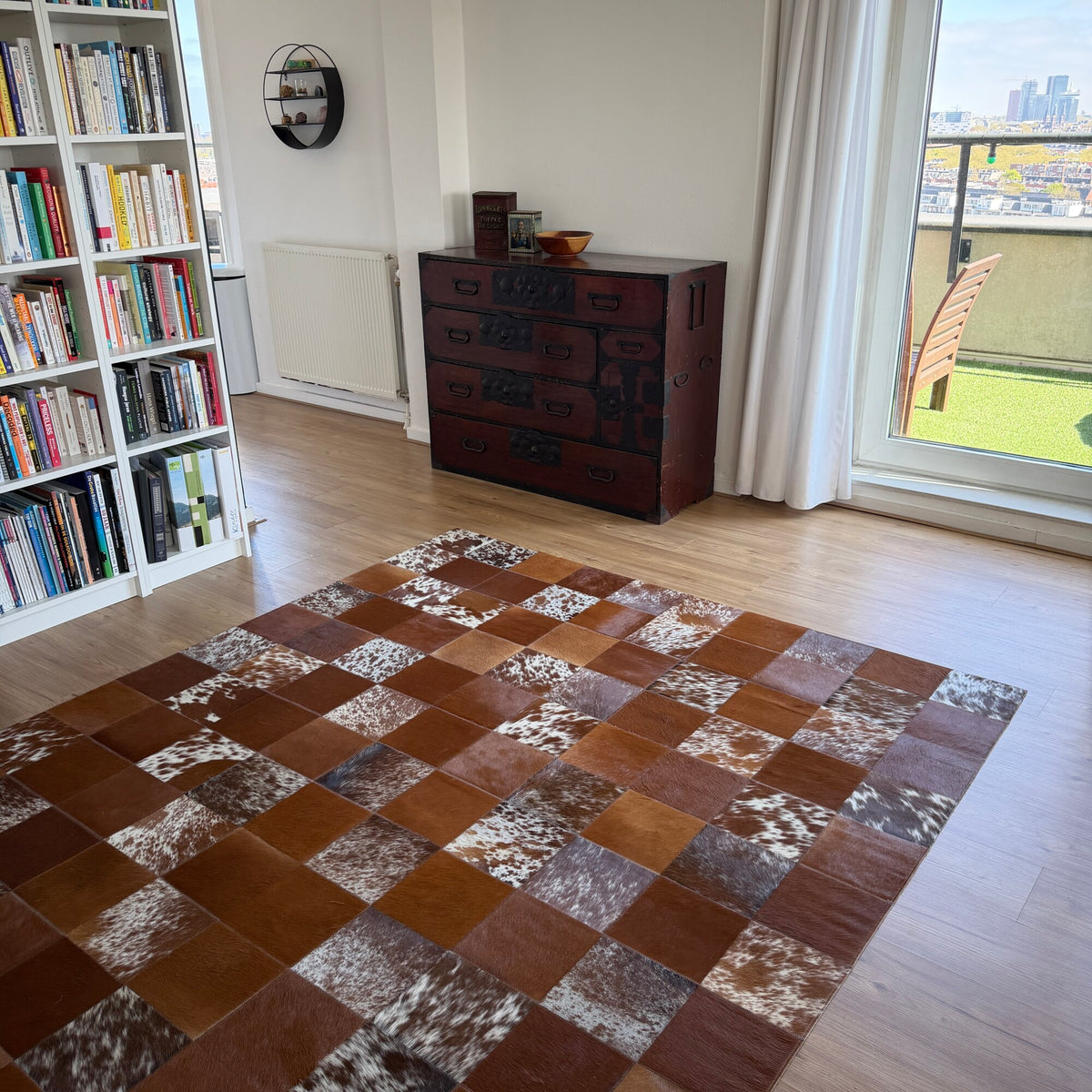 Cow Hide Design Rug Lisbon