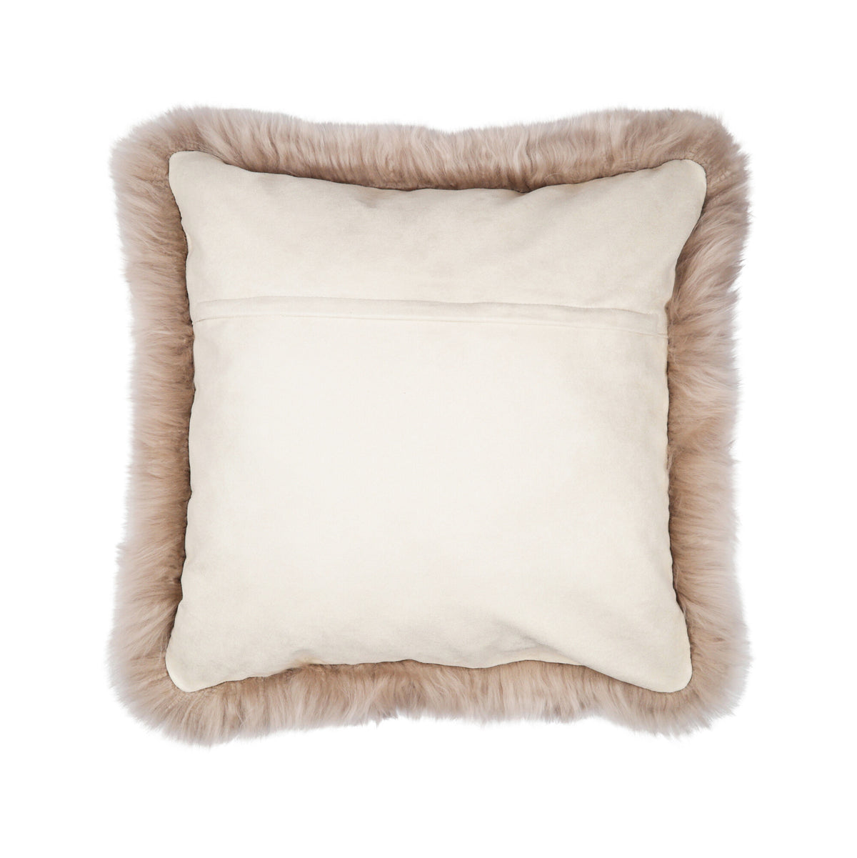 Sheepskin Cushion | Long Wool | New Zealand | Square Dove