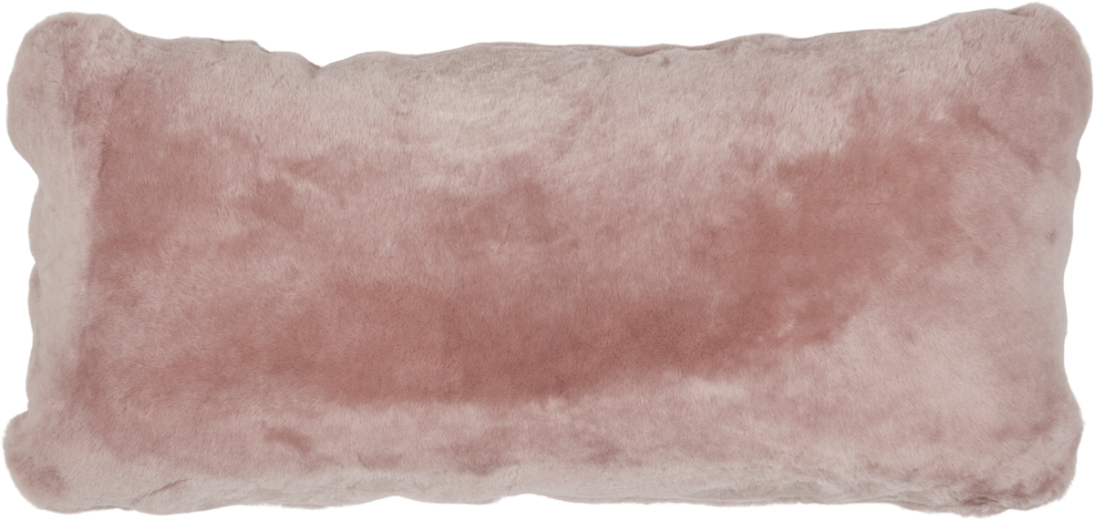 Moccasin Cushion | Doublesided | 11x22 in Light Purple